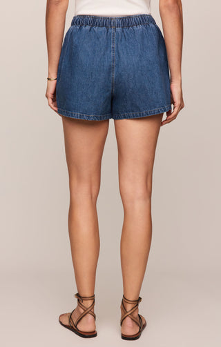 Z Supply Daycation Denim Utility Short - Deep Water