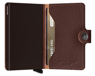 Secrid Miniwallet - Vegetable Tanned Espresso Brown
