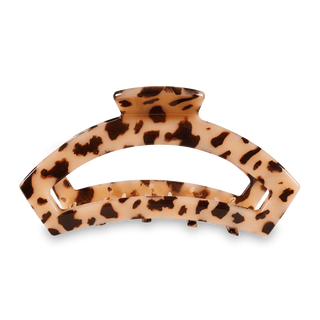 Teleties Open Blonde Tortoise Large Hair Clip
