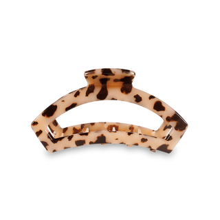 Teleties Open Blonde Tortoise Medium Hair Clip