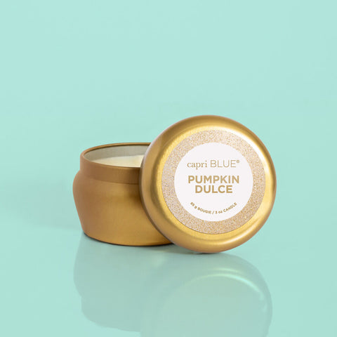 Capri Blue Pumpkin Dulce Glam Mini Tin Candle (3 oz.)