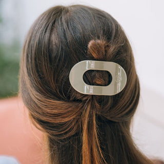 Teleties Sage It Ain't So Small Flat Round Hair Clip