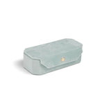 Spartina 449 Velvet Snap Closure Jewelry Box - Sea Foam