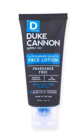 Duke Cannon Standard Issue Face Lotion - Fragrance Free - 2 oz.