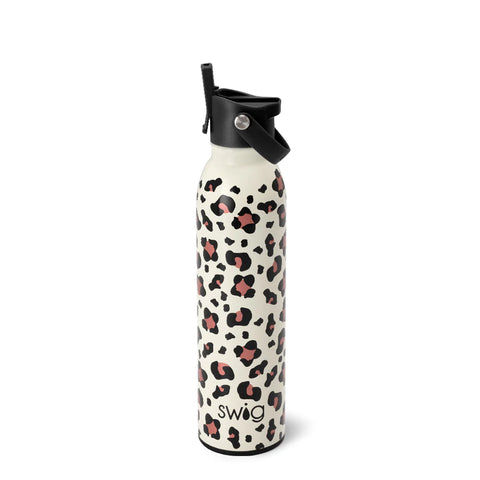 Swig Life Luxy Leopard Flip + Sip Water Bottle (20 oz.)