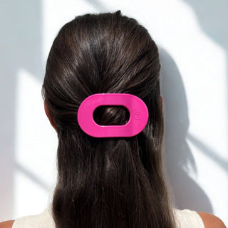 Teleties Tropical Punch Small Flat Round Hair Clip