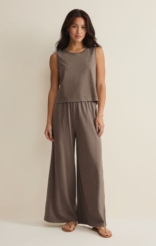 Z Supply Sloane Jersey Muscle Tank - Perfectly Taupe