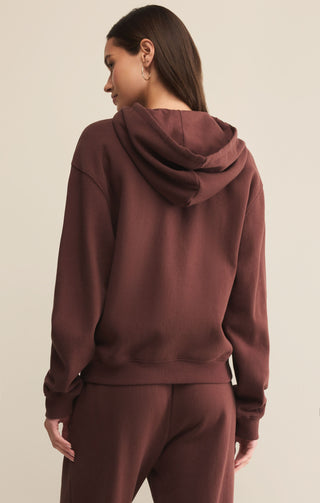 Z Supply Coastal View Hoodie - Sandalwood