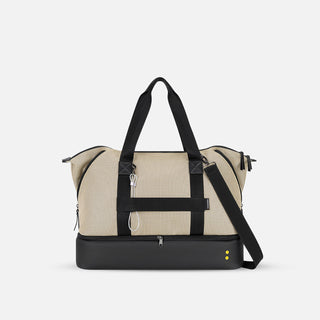 Sherpani Boston AT | Anti-Theft Weekender - Straw Beige
