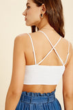 Ivory Crochet Bralette