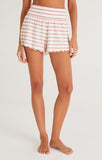 Z Supply Dawn Smocked Striped Short