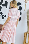 Plus Pink Midi Dress