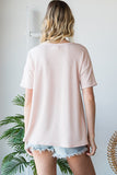 Clothing - Top Blush Wifey Patch Shirt