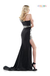 Colors Dress 2403 - Black Size 0