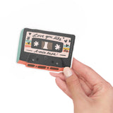 Home Decor - Stationary Inklings Paperie Vinyl Sticker - Love You Like a Mixtape