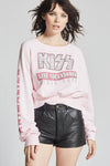 Recycled Karma Kiss Live Cropped Sweatshirt