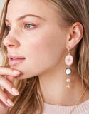 Spartina 449 Linden Dangle Earrings - Pink Mother of Pearl