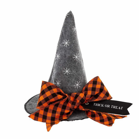 Fall Decor - Mudpie Small Witch Hat Sitter