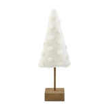 Christmas Decor - Small Dotted Wool Tree
