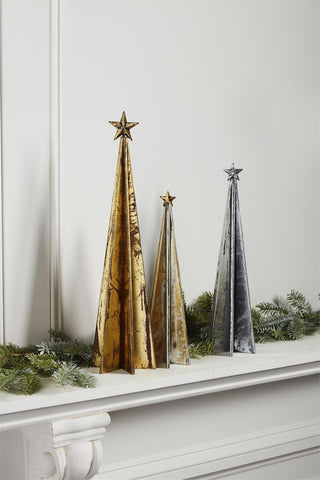 Mudpie Small Silver Gold Tree Sitter