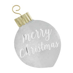 Christmas Decor - Merry Christmas Ornament Easel Decor