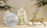 Christmas Decor - Merry Christmas Ornament Easel Decor
