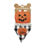 Fall Decor - Pet Mudpie Little Pumpkin Dog Bandana Set