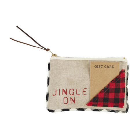 Mudpie Jingle On Gift Pouch