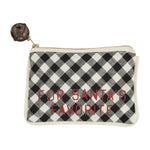 Mudpie Santa's Fav Gift Pouch