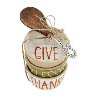 Mudpie Thankful Tidbit Set