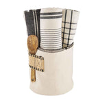 Home Decor - Mudpie Stripe Dish Towels Bucket Set