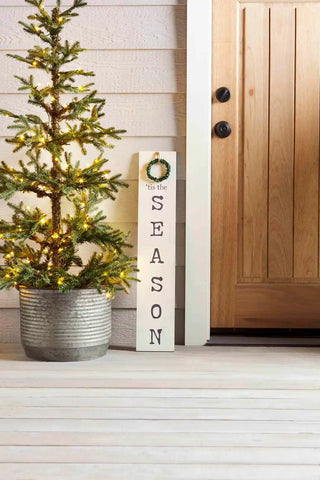 Reversible Welcome/Seasonal Porch Sign