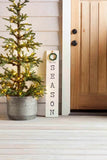 Reversible Welcome/Seasonal Porch Sign