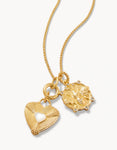 Spartina 449 Always Beloved Charm Necklace 17-18"