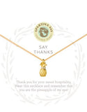 Spartina 449 Sea La Vie Necklace - Thanks/Pineapple 18"