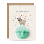 Gift Item - Birthday Pug Pop-Up Card