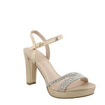 Champagne Shimmer Heel