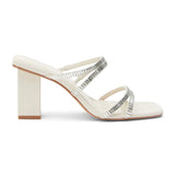 Matisse Aria Heeled Sandals - White