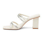 Matisse Aria Heeled Sandals - White