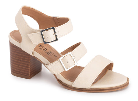 Corkys Footwear Banter Heeled Sandal - Cream