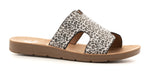 Corkys Footwear Bogalusa Sandal - Grey Leopard