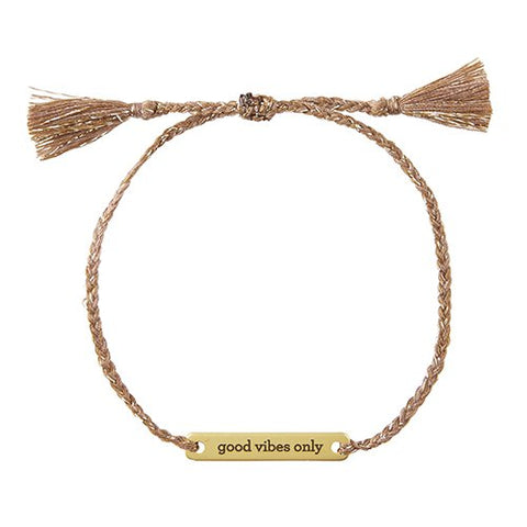 Joy In a Jar Bracelet - Good Vibes Only