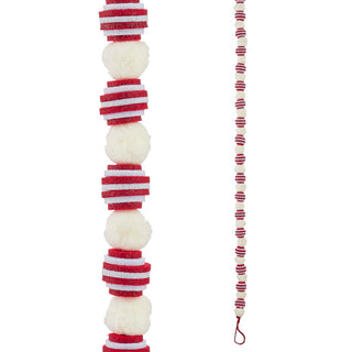 6' Felt Ball Garland