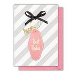 Gift item -  Card w/ Keychain Best Babe