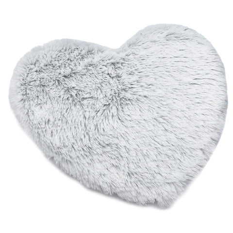 Warmies Marshmallow Gray Heart