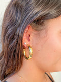 Raya Large Gold Hoop Earrings