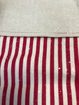 Christmas Decor - Stocking 24" Ticking Stripe