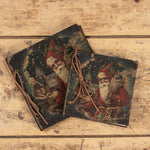 Christmas Decor - Vintage Santa Notebook