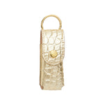 Oventure The Smooch Lipstick Holder - Gold Croc