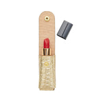 Oventure The Smooch Lipstick Holder - Gold Croc